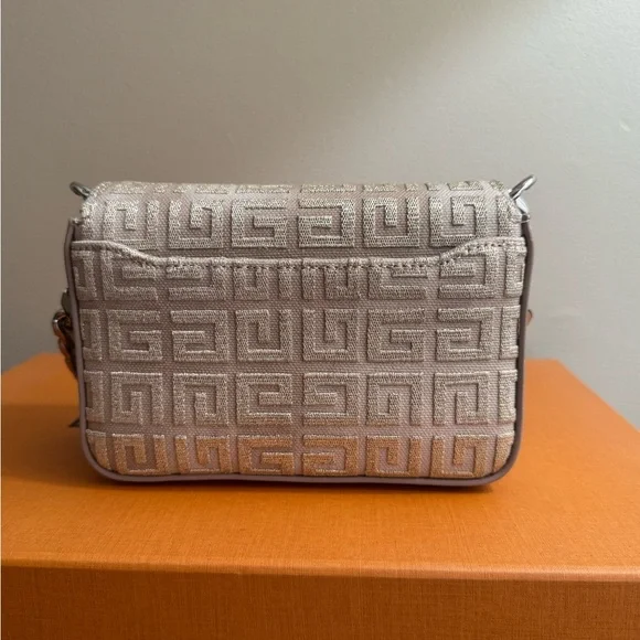 Givenchy Beige Crossbody Bag with Silver Accents - Picture 3 of 9